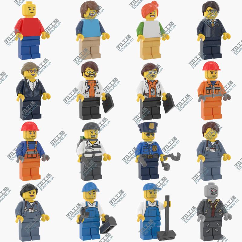 images/goods_img/2021040233/Lego Minifigures Collection 3D model/1.jpg